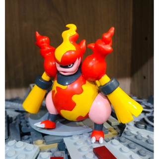 Pokemon MAGMORTAR  Deluxe Action Battle Feature 4" Figure #โปเกม่อน