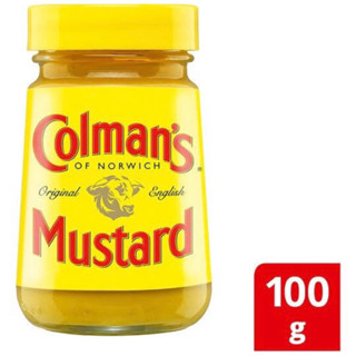 Colman’s mustard 100g โคลแมน อิงลิชมัสตาร์ดนำเข้าจาก อังกฤษ🇬🇧