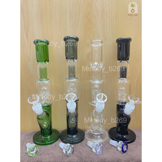 บ้องแก้ว Glass Bong ขวดแก้วสมุนไพร สูง 13 นิ้ว = 33 cm