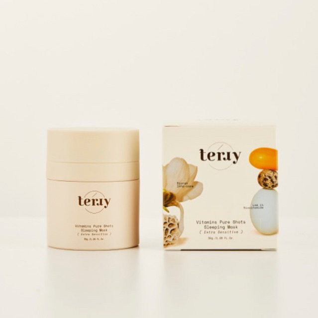 TERRY SLEEPING MASK EXTRA SENSITIVE เธอร์รี่