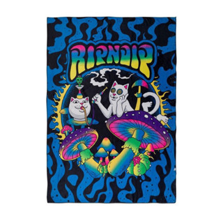 SLUM LTD - RIPNDIP H22 Psychedelic Garden Fleece Blanket Multi