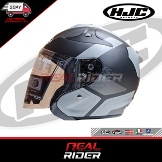 HJC FG-JET - OPEN FACE /Fiber Glass (เปิดหน้า-กระจก2ชั้น)