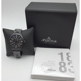 นาฬิกา ALPINA MENS AL-240B4FBS6B STARTIMER PILOT SWISS QUARTZ พร้อมกล่อง (ใหม่)