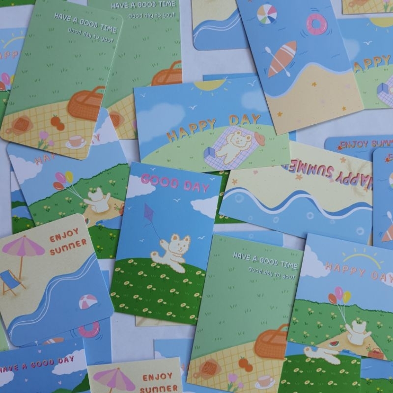 การ์ด10ใบ(ขั้นต่ำ20ใบ) การ์ดขอบคุณ thank youcard ขอบคุณลูกค้า  สั่ง50แผ่นขึ้นไป ใส่ชื่อร้านค้าได้