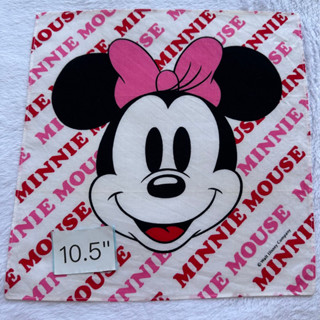 Minnie mouse ผ้าเช็ดหน้ามินนี่เม้าส์