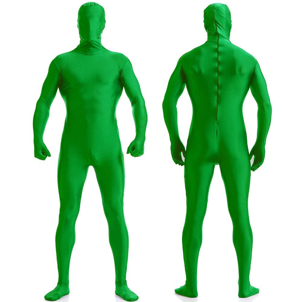 Photography Green Screen Suit การถ่ายภาพ เสื้อผ้าที่มองไม่เห็นยืดหยุ่นได้สำหรับ Studio Chromakey สตูดิโอถ่ายภาพ ฉากหลัง