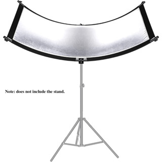 Photography 50x110cm U Curved Screen Reflector Board ตัวยูแผ่นสะท้อนแสงreflector แผ่น สะท้อนแสง รีเฟล็กซ์ Studio