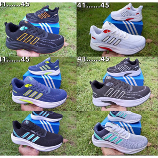 ผรองเท้า ผ้าใบAidas New 41-45 รองเท้าวิ่งของผู้ชาย