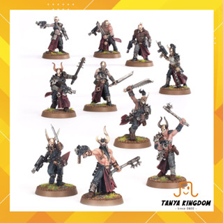 Warhammer 40k - Chaos Cultists (10x) Chaos Space Marines - multi-part, out of box ไม่มีกล่อง