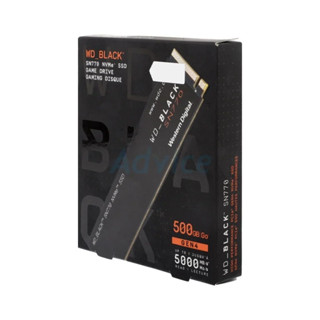 สินค้าใหม่ พร้อมส่ง  SSD M.2 PCIe 4.0 WD BLACK SN770 NVMe WDS250G3X0E , WDS500G3X0E