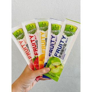 เยลลี่วุ้นซองฟรุตตี้กลิ่นผลไม้(Fruity Jelly) 1 กล่อง บรรจุ 30 ชิ้น