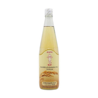 คิวพี น้ำส้มสายชูหมักจากข้าวหอมมะลิ 700ml. ขวดแก้ว Kewpie ruce vinegar