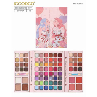 พาเลทอายแชโดว์ 80 สี IG29611 80 COLOPS EHESHADOWW PALETTE 80 COLOPS FUESHADOWW PALETTE