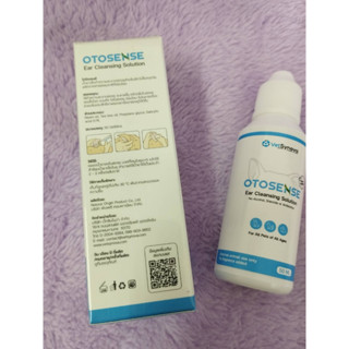 Otosense น้ำยาเช็ดทำความสะอาดช่องหู กำจัดไรในหู ฆ่าเชื่อแบคทีเรีย รา ยีสต์ ขนาด50มล