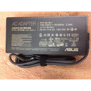 ASUS ของเเท้ 20V-9.0A 180W  หัวเข็ม แล็ปท็อปอะแดปเตอร์ AC Power Charger สำหรับ Asus ROG