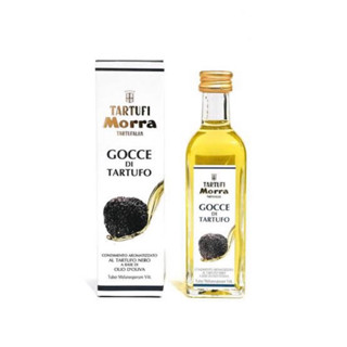 tartufi morra truffle oil 55ml. น้ำมันมะกอกเห็ดทรัฟเฟิลดำ นำเข้าจากอิตาลี🇮🇹