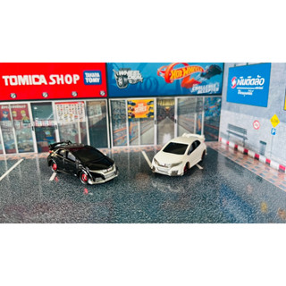 MODEL 1/62 TOMICA : HONDA CIVIC TYPR R (TCD)