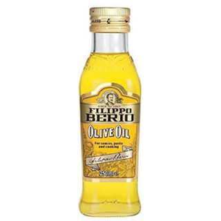 Filippo Berio 250ml. olive oil น้ำมันมะกอกนำเข้าจากอิตาลี🇮🇹ขวดแก้ว สำหรับผัด/อบ/ย่าง