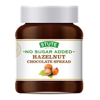 Stute Hazelnut chocolate spread นำเข้าจากอังกฤษ🇬🇧 แท้100% ช็อกโกแลตฮาเซลนัทสเปรด สำหรับทาขนมปัง 350g.