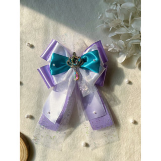 โบว์ติดแท่งไฟ🎀 กิ๊บติดผมรุ่นฟรุ้งพริ้ง✨เปลี่ยนสีริบบิ้นได้