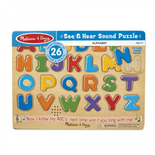 Melissa &amp; Doug  Sound Puzzles – Alphabet