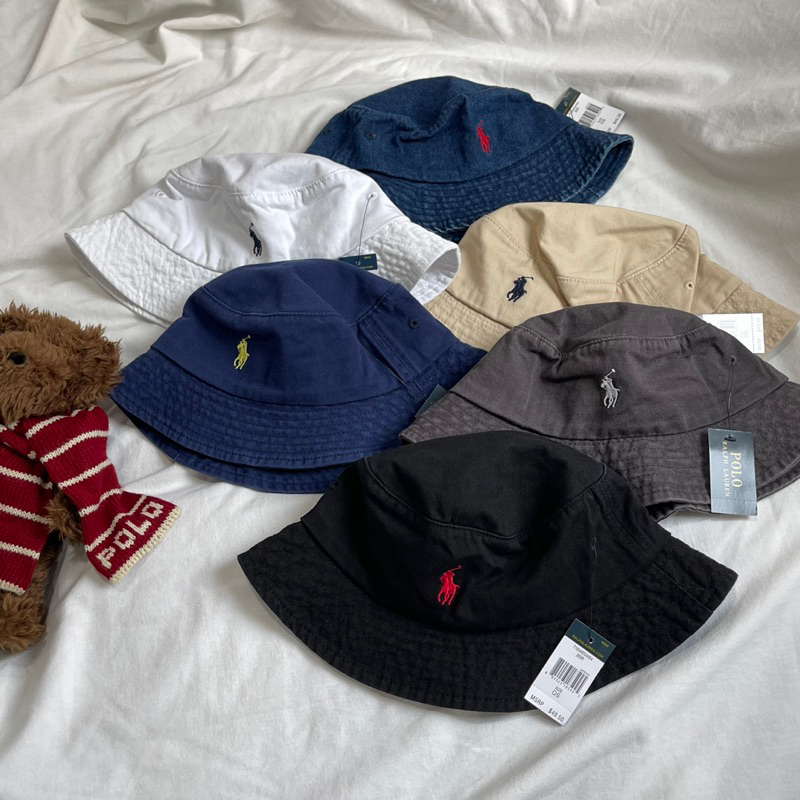 RL  bucket hat สินค้าพร้อมจัดส่ง💯