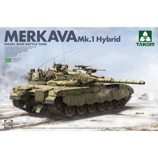 พลาสติก โมเดล ประกอบ TAKOM สเกล 1/35 Merkava Mk.1 Hybrid (2079)