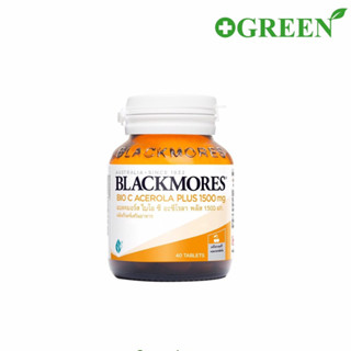 Blackmores BIO C Acerola Plus 1500mg 40 เม็ด วิตามินซี แบลคมอร์ส อะเซโรล่า คอลลาเจน ผิวสวย กระจ่างใส