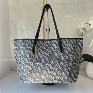 Coach cf342 City Tote With Coach Monogram Print