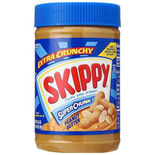 Skippy extra crunchy peanut butter 462g.สกิปปี้ เนยถั่วชนิดหยาบ นำเข้าจากอเมริกา🇺🇸