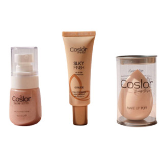 รองพื้นคอสเลอร์ (เบอร์3) Coslor Silky Finish All in One Foundation