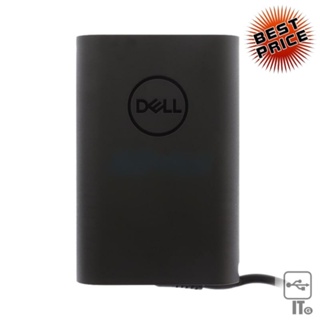 Adapter NB DELL (TYPE-C) 20V (65W) 3.25A Slim GENUINE อะแดปเตอร์สำหรับแล็ปท็อป สายชาร์ท ประกัน 1Y