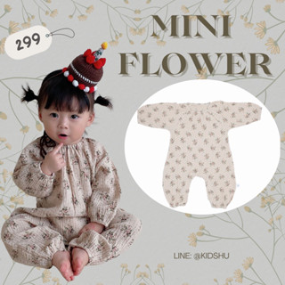 ชุดรอมเปอร์เด็กรุ่น " Mini Flower “