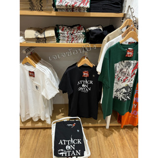 Attack on Titan ผ่าพิภพ ไททัน เสื้อยืดลายการ์ตูนสุดฮิตจาก UNIQLO Japan🇯🇵