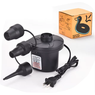 Electric Pump Dual purp เครื่องสูบลม ที่สูบลม ปั๊มเป่าลมยาง ที่สูบลมไฟฟ้า พกพา สูบลมไฟฟ้า 3 in 1 พกพาได้ พร้อมหัว 3 ขนาด