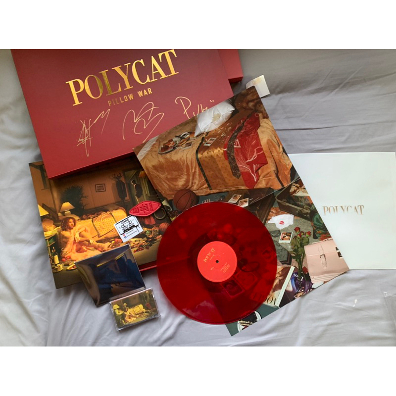 Boxet เทปcdแผ่นเสียง พวงกุญแจ Polycat : Pillow War