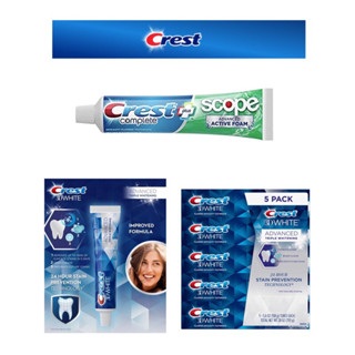 Crest Toothpaste ยาสีฟัน Crest 3D Advance Whitening Toothpaste นำเข้าจาก USA