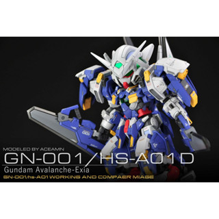 Extreme Squad SD Gundam Avalanche Exia Full Resin Kit พร้อมส่ง