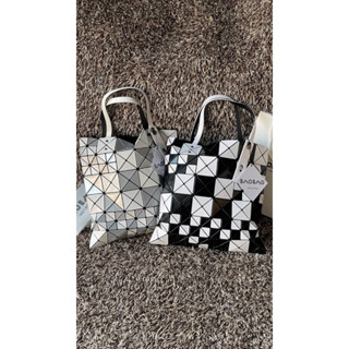 BAO BAO ISSEY MIYAKE ICHIMATSU TOTE BAG