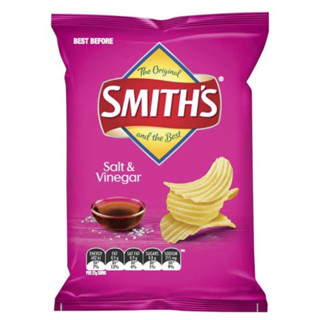 Smith salt&amp;vinegar 170g. ขนมนำเข้า จากออสเตรเลีย🇦🇺