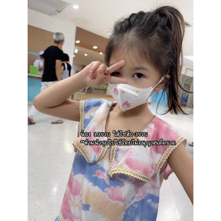 [[ซีลต่อชิ้น]]Dr.chuแมสเด็กคละ3สี ทรง3D 1กล่อง30ชิ้น