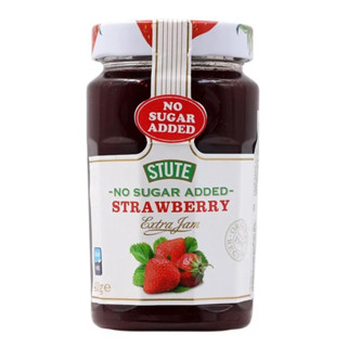 Stute strawberry jam 430g. no sugar added แยมทาขนมปังรสสตอเบอรี่ นำเข้าจากอังกฤษ🇬🇧