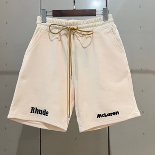 RHUDE MCLAREN EDITION PIQUE RHACER SHORTS กางเกงขาสั้นเอวยางยืด แบรนด์รูดแมคลาเรน