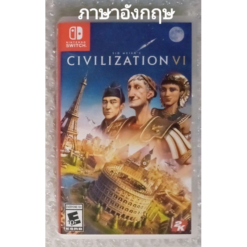 SID MEIER'S CIVILIZATION VI ภาษาอังกฤษ NINTENDO SWITCH TURN BASED STRATEGY SIX MEIERS CIVILIZATION I