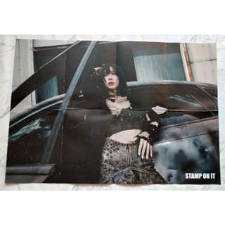 Folded Poster แทยอน จาก CD อัลบั้ม GOT the beat - Stamp On It Album ของแท้ Kpop โปสเตอร์ Taeyeon SNSD