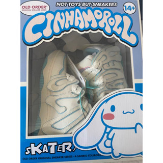 Oldorder X Sanrio Cinnamoroll Skater 001 Cinnamoroll X Bread Skateboard Shoes ลิขสิทธิ์แท้ ซานริโอ ซินนามอนโรล