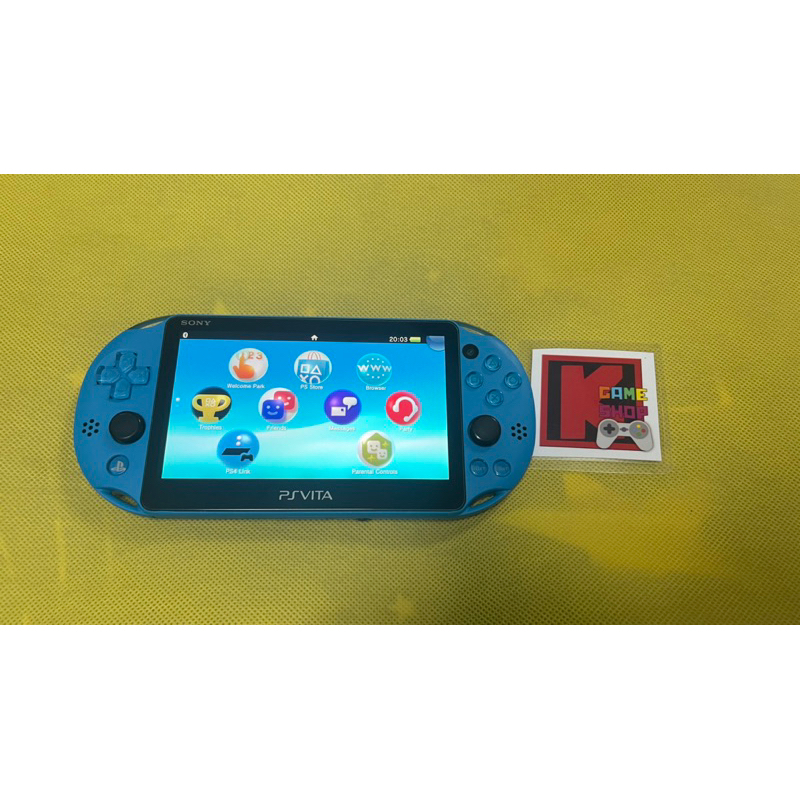 Psvita 2000 Wifi blue สีน้ำเงิน มือสอง(USED) เครื่องเล่นเกมส์พกพา#2