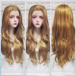 วิกทอมือสีทอง​ lace front wig (พร้อมส่งจากไทย)​