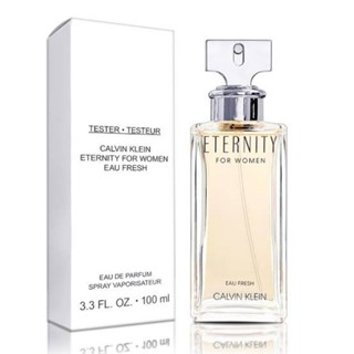 Ck eternity for women eau fresh edp 100ml กล่องเทสเตอร์