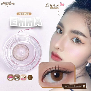 🔥คอนแทคเลนส์ Silicone Hydrogel ✨ขนาดกลาง✨ Emma ✨Mayalens Premium